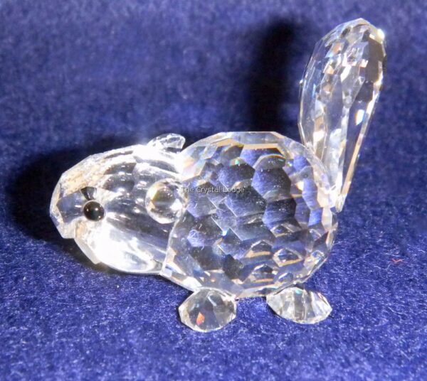 Swarovski_Beaver_baby_lying_164639 | The Crystal Lodge
