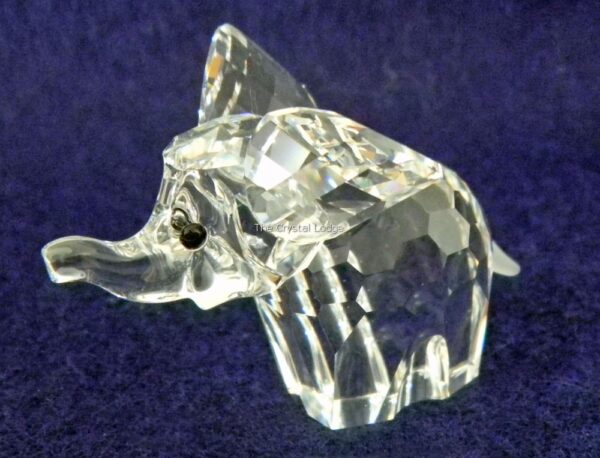 Swarovski_Elephant_large_frosted_tail_015169 | The Crystal Lodge