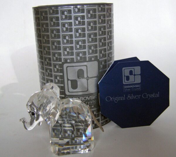 Swarovski_Elephant_large_metal_tail_010015 | The Crystal Lodge