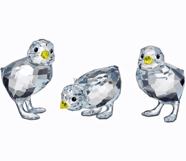 Swarovski_chickens_chicks_baby_set_of_3_1142808 | The Crystal Lodge