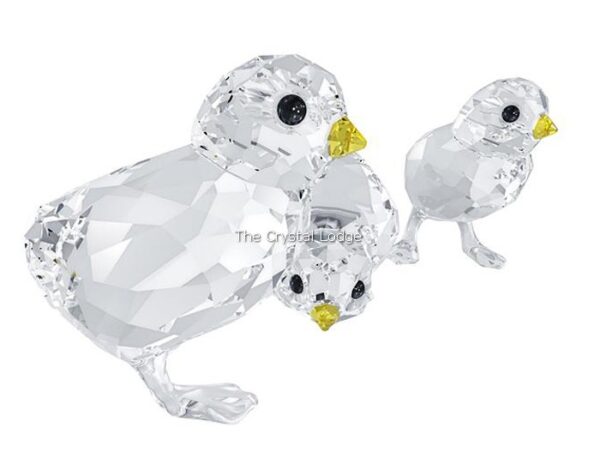 Swarovski_chickens_chicks_baby_set_of_3_1142808 | The Crystal Lodge
