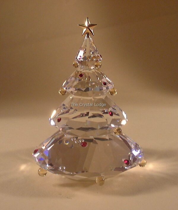Swarovski_christmas_tree_red_gold_baubles_266945 | The Crystal Lodge