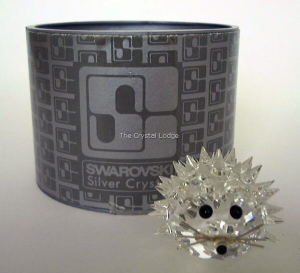 Swarovski_hedgehog_round_tiny_silver_whiskers_usa_7630NR30 | The Crystal Lodge