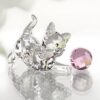 Swarovski_kitten_standing_pink_wool_631856 | The Crystal Lodge