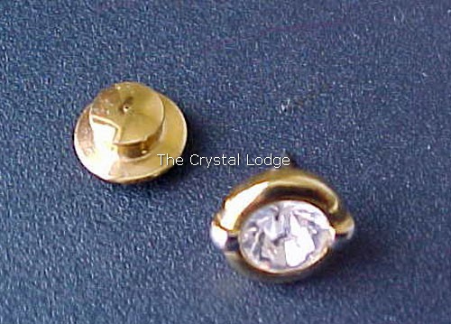 Swarovski_1998_round_gold_clear_event_pin | The Crystal Lodge