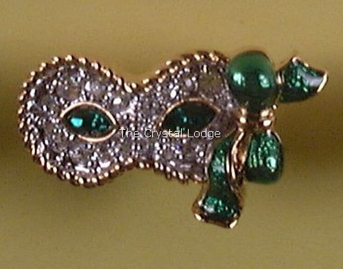 Swarovski_2001_event_pin_mask_Harlequin_green_USA | The Crystal Lodge