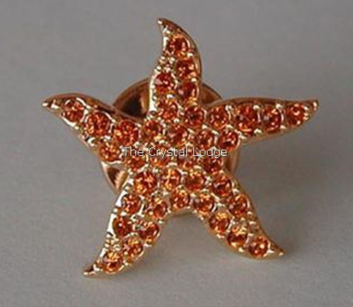 Swarovski_2005_Harmony_topaz_starfish_event_pin | The Crystal Lodge