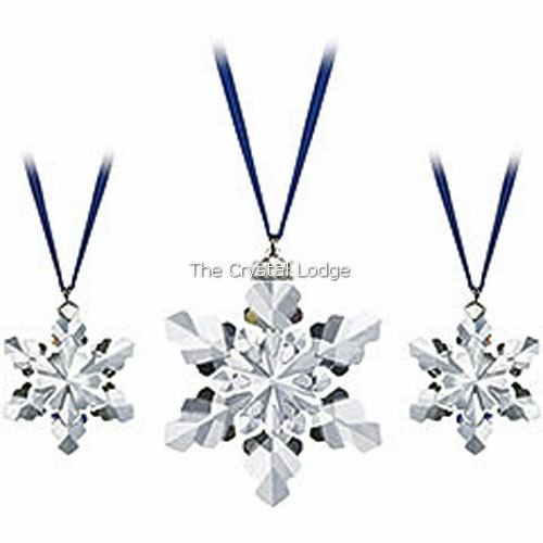 Swarovski_2008_Christmas_ornament_set_of_3_946487 | The Crystal Lodge