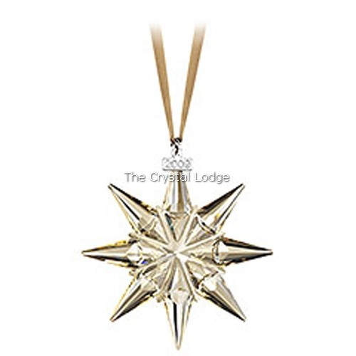 Swarovski_2009_Christmas_ornament_gold_SCS_members_1026761 | The Crystal Lodge