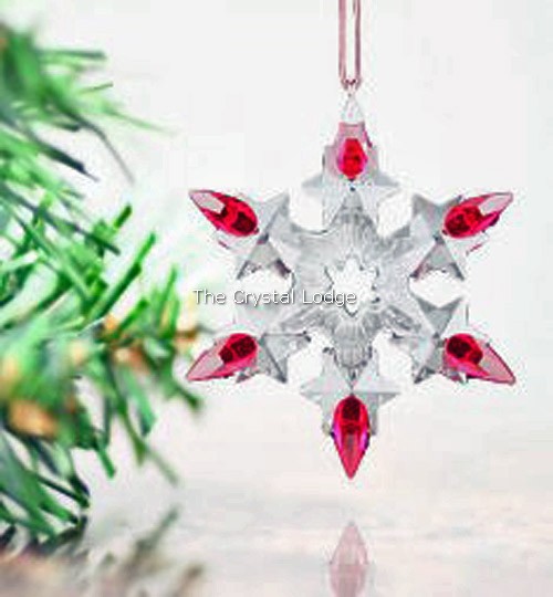 Swarovski_2010_Christmas_holiday_ornament_USA_red_tipped_1074802 | The Crystal Lodge