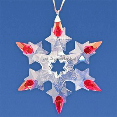 Swarovski_2010_Christmas_holiday_ornament_USA_red_tipped_1074802 | The Crystal Lodge
