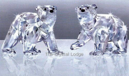 Swarovski_2011_annual_edition_polar_bear_cubs_crystal_moonlight_1079156 | The Crystal Lodge