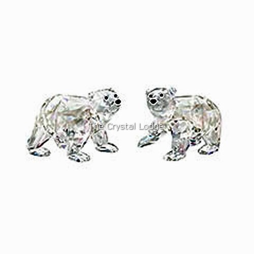Swarovski_2011_annual_edition_polar_bear_cubs_crystal_moonlight_1079156 | The Crystal Lodge