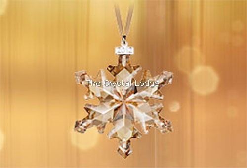 Swarovski_2012_Christmas_ornament_gold_SCS_members_1139970 | The Crystal Lodge