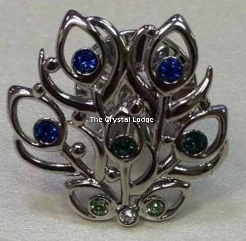 Swarovski_2015_peacock_wheel_event_pin | The Crystal Lodge