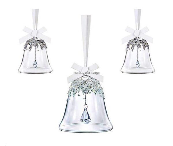 Swarovski_2017_Christmas_Bell_Ornament_Set_5268013 | The Crystal Lodge