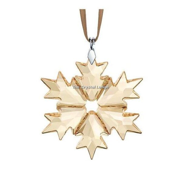 Swarovski_2018_gold_SCS_orn_little_5357986 | The Crystal Lodge