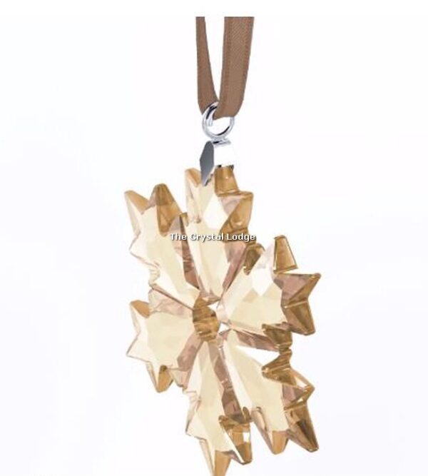 Swarovski_2018_gold_SCS_orn_little_5357986 | The Crystal Lodge