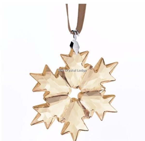 Swarovski_2018_gold_SCS_orn_little_5357986 | The Crystal Lodge
