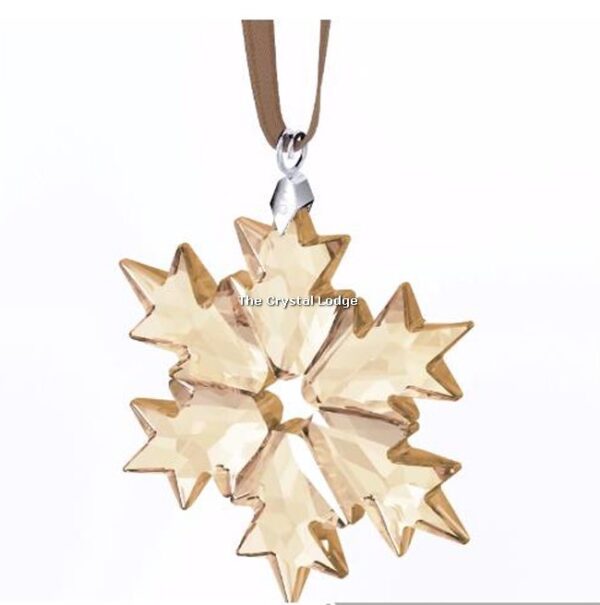 Swarovski_2018_gold_SCS_orn_little_5357986 | The Crystal Lodge