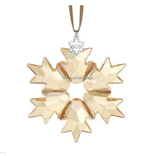 Swarovski_2018_gold_scs_large_orn_5376665 | The Crystal Lodge