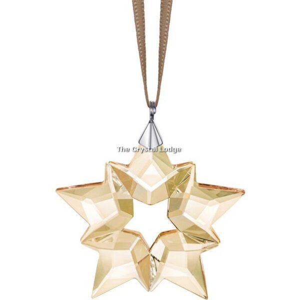 Swarovski_2019_Christmas_ornament_SCS_gold_small_5476002 | The Crystal Lodge