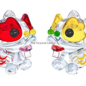 Swarovski_Asian_Symbols_Dancing_Lions_5302563 | The Crystal Lodge