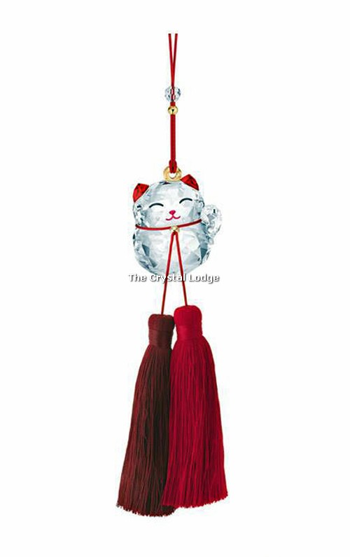Swarovski_Asian_Symbols_Lucky_cat_ornament_5428642 | The Crystal Lodge