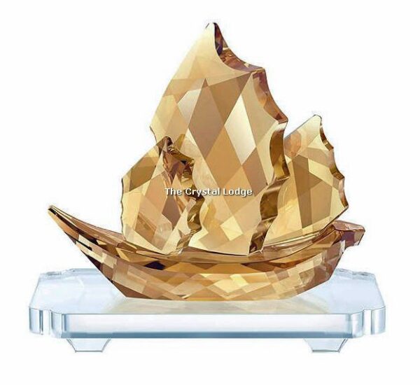 Swarovski_Asian_Symbols_Sailing_Junk_gold_5259804 | The Crystal Lodge