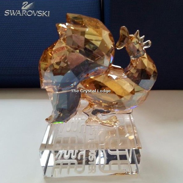 Swarovski_Chinese_Zodiac_Rooster_gold_5213550 | The Crystal Lodge