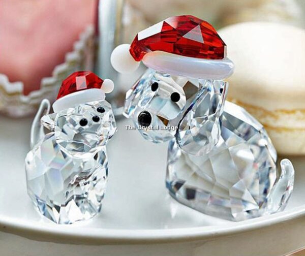 Swarovski_Christmas_cat_Santas_hat_5060448 | The Crystal Lodge