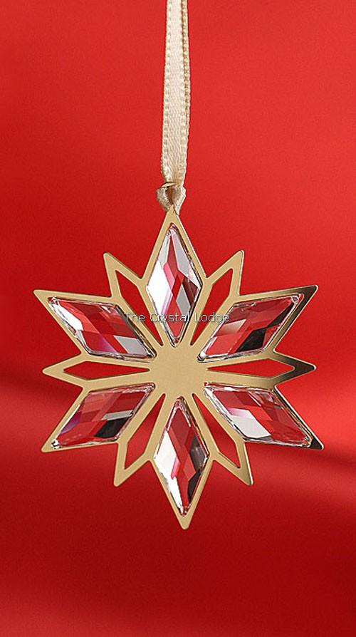 Swarovski_Christmas_golden_star_5064267 | The Crystal Lodge