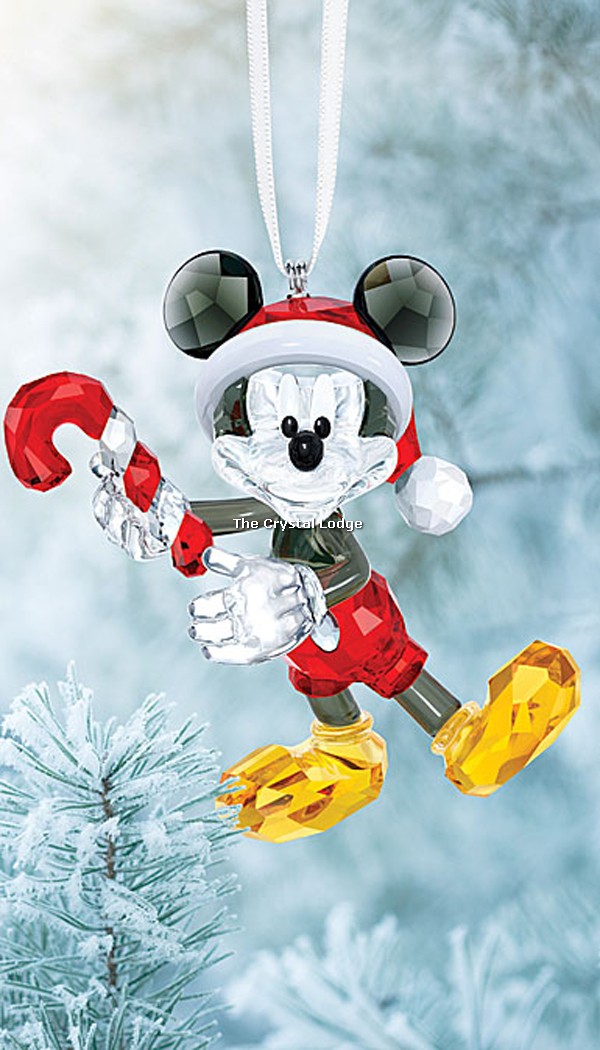 SWAROVSKI DISNEY CHRISTMAS ORNAMENT - MICKEY MOUSE (2018 ISSUE) 5412847 -  The Crystal Lodge | Specialists in retired Swarovski crystal | UK's No 1