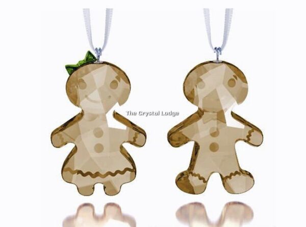 Swarovski_Gingerbread_Couple_Ornament_Set_5281766 | The Crystal Lodge