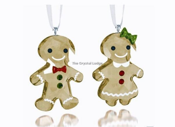 Swarovski_Gingerbread_Couple_Ornament_Set_5281766 | The Crystal Lodge