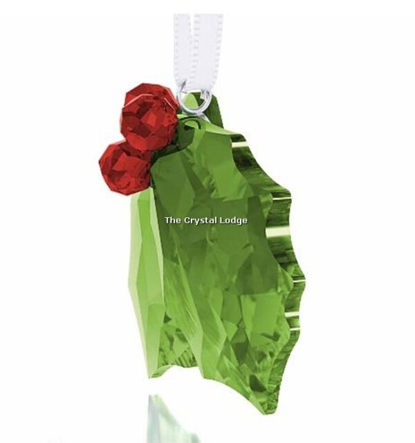 Swarovski_Holly_ornament_2_leaves_5286155 | The Crystal Lodge