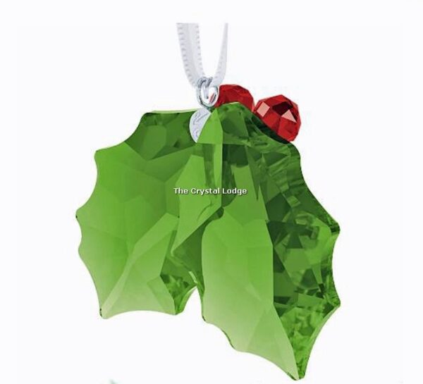 Swarovski_Holly_ornament_2_leaves_5286155 | The Crystal Lodge