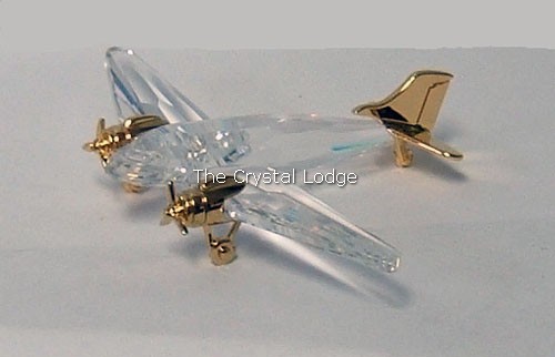 SWAROVSKI JOURNEYS - AIRPLANE GOLD 220506 - The Crystal