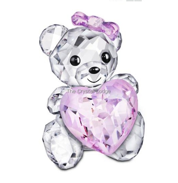 Swarovski_Kris_Bears_Only_for_you_pink_heart_1096732 | The Crystal Lodge