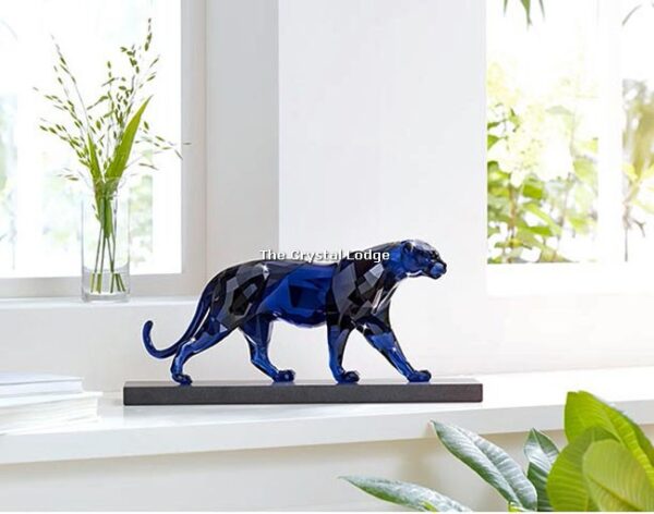 Swarovski_Leopard_blue_LE1000_5301567 | The Crystal Lodge