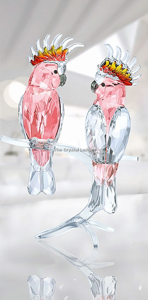 Swarovski_Paradise_Cockatoos_pink_5244651 | The Crystal Lodge