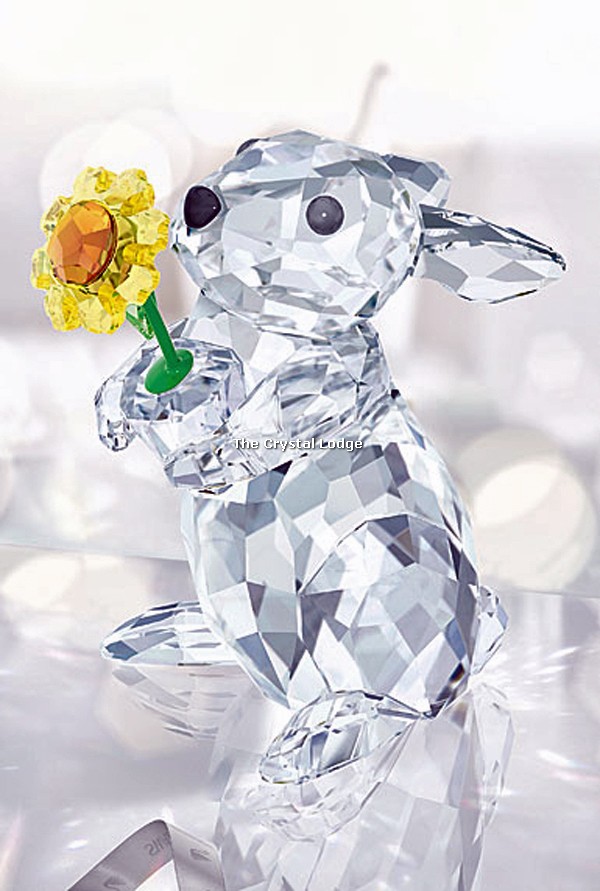 Swarovski_Rabbit_with_sunflower_5301583 | The Crystal Lodge