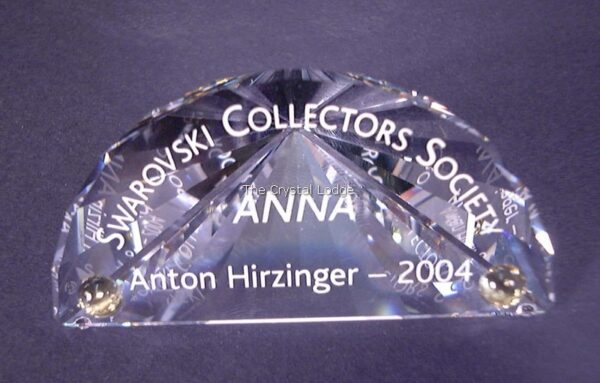Swarovski_SCS_Anna_annual_edition_plaque | The Crystal Lodge