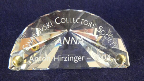 Swarovski_SCS_Anna_annual_edition_plaque | The Crystal Lodge