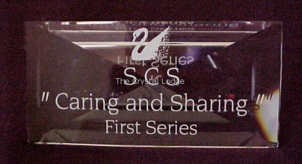Swarovski_SCS_Caring_and_Sharing_trilogy_plaque | The Crystal Lodge