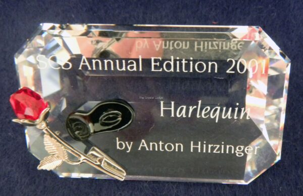 Swarovski_SCS_Harlequin_annual_edition_plaque | The Crystal Lodge