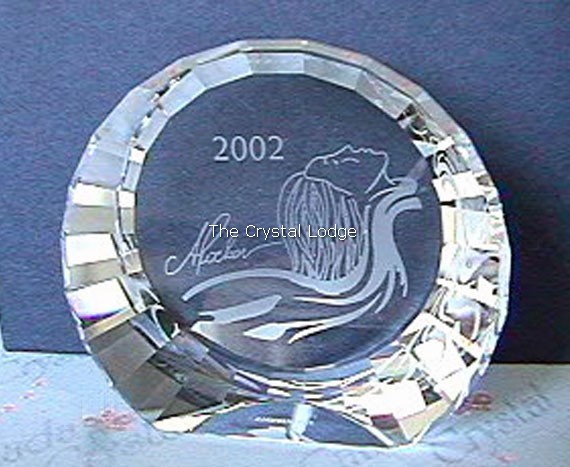 Swarovski_SCS_Paperweight_2002_Isadora_40mm_disc_608237 | The Crystal Lodge