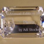 Swarovski_SCS_Pierrot_annual_edition_plaque_1_WM Swarovski_SCS_Pierrot_annual_edition_stand | The Crystal Lodge