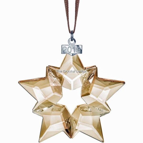 Swarovski_SCS_gold_ornament_2019_5429596 | The Crystal Lodge