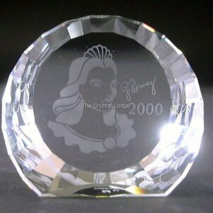 Swarovski_SCS_paperweight_2000_Columbine_60mm_disc_7400200060 | The Crystal Lodge